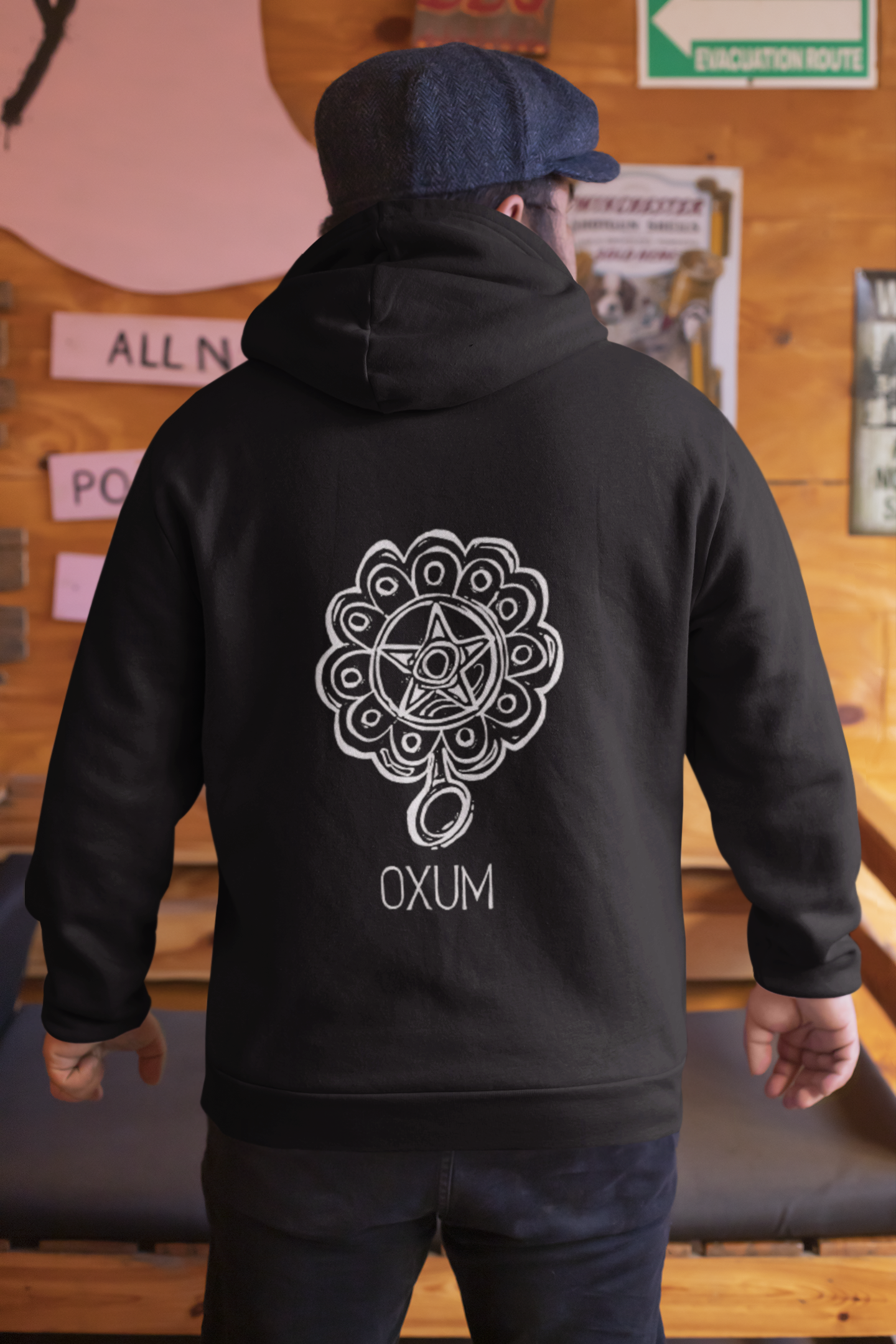 Nome do produto: Moletom de Zíper Unisex Orixá Oxum