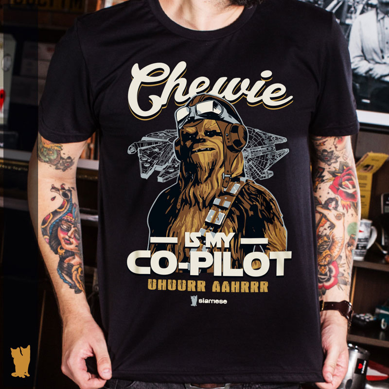 SIAMESE CHEWIE IS MY CO-PILOT