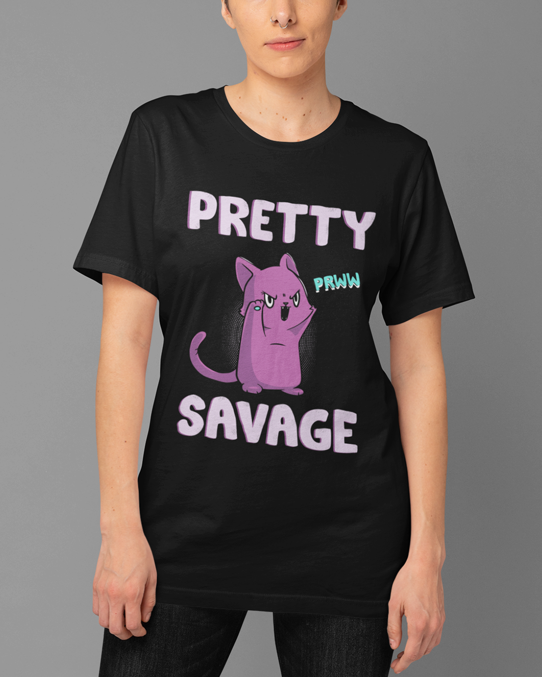 Nome do produto: Camiseta Pretty Savage