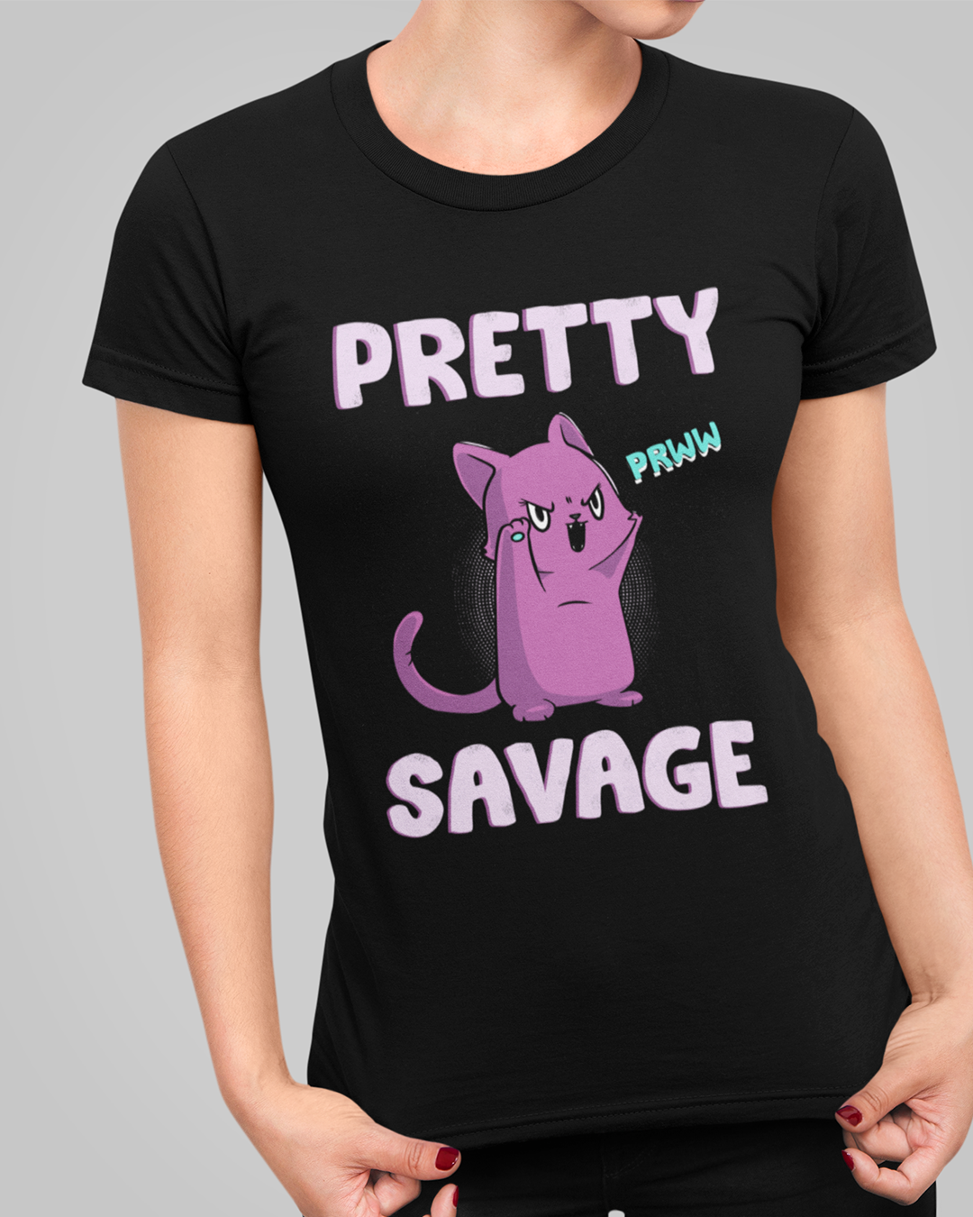 Nome do produto: Baby Look Pretty Savage