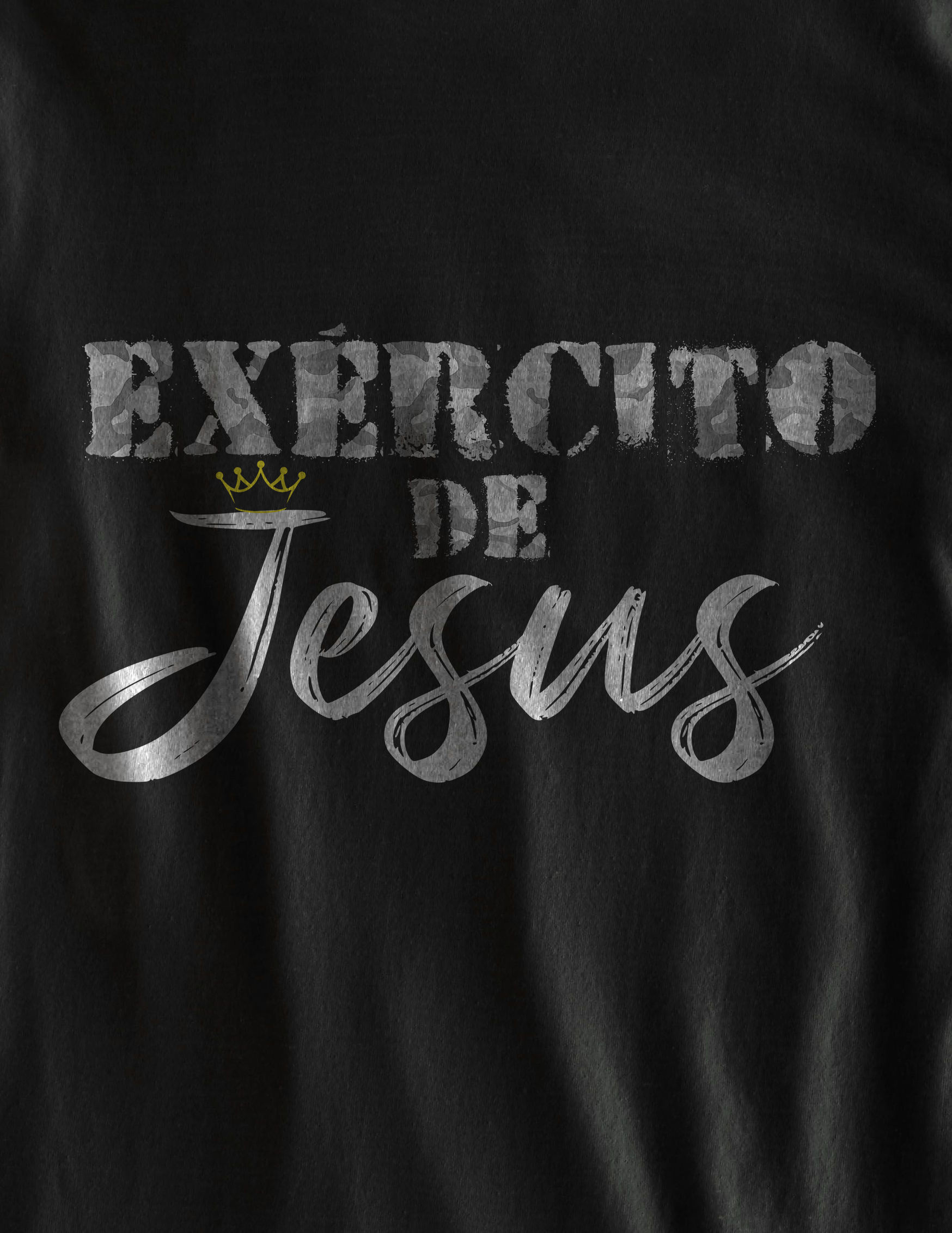 Nome do produto: Camiseta Exército de Jesus - (unissex)