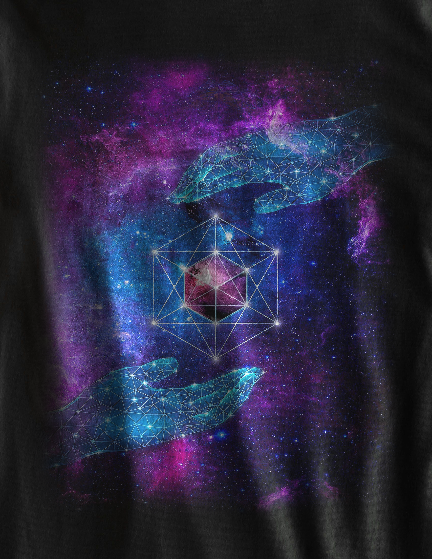 Nome do produto: Camiseta O Cubo de Metatron - (unissex)