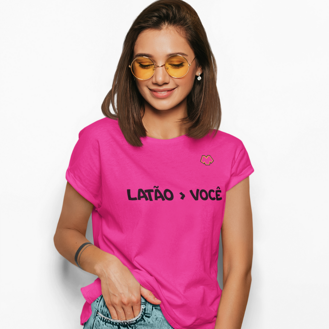 Nome do produto: BABY LONG ROSA - LATÃO > VOCÊ