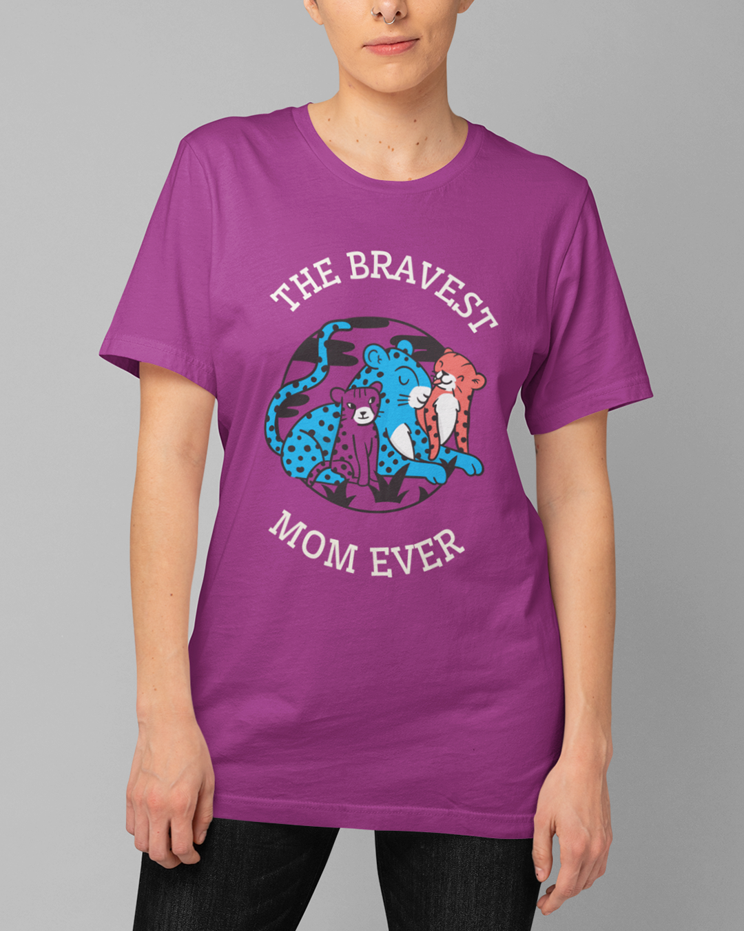 Nome do produto: Camiseta Bravest Mom