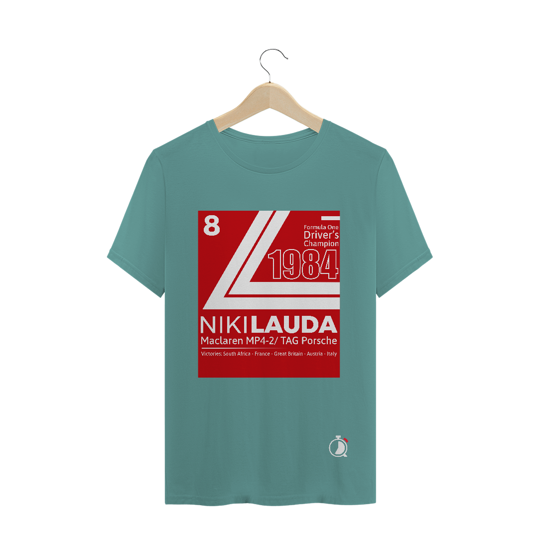 T-Shirt Estonada Quick Racing | Niki lauda 1984 McLarem MP4/2