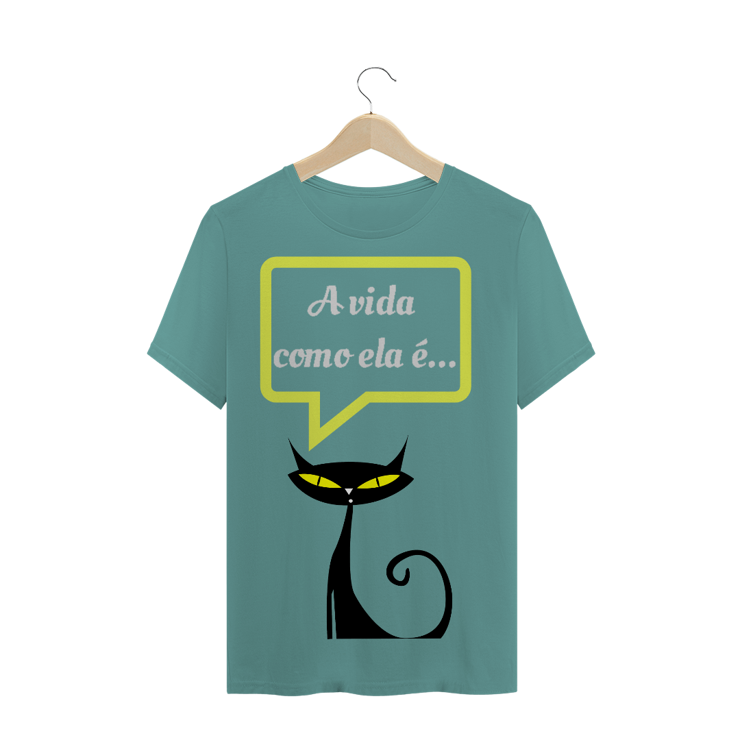 Nome do produto: Camiseta engraçada - A vida...