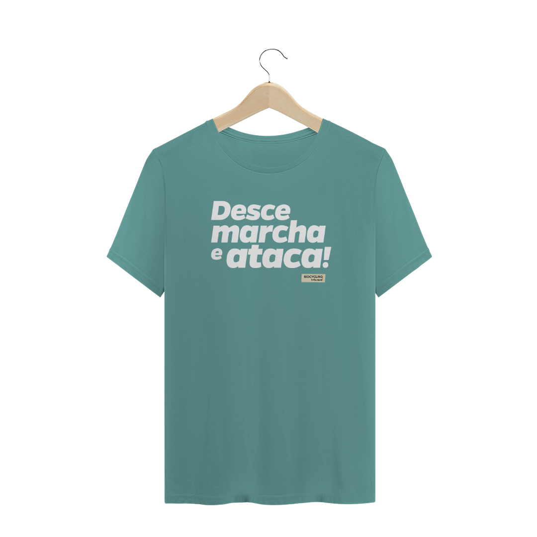 Nome do produto: Camiseta Masculina Estonada Desce marcha e ataca (Cores)