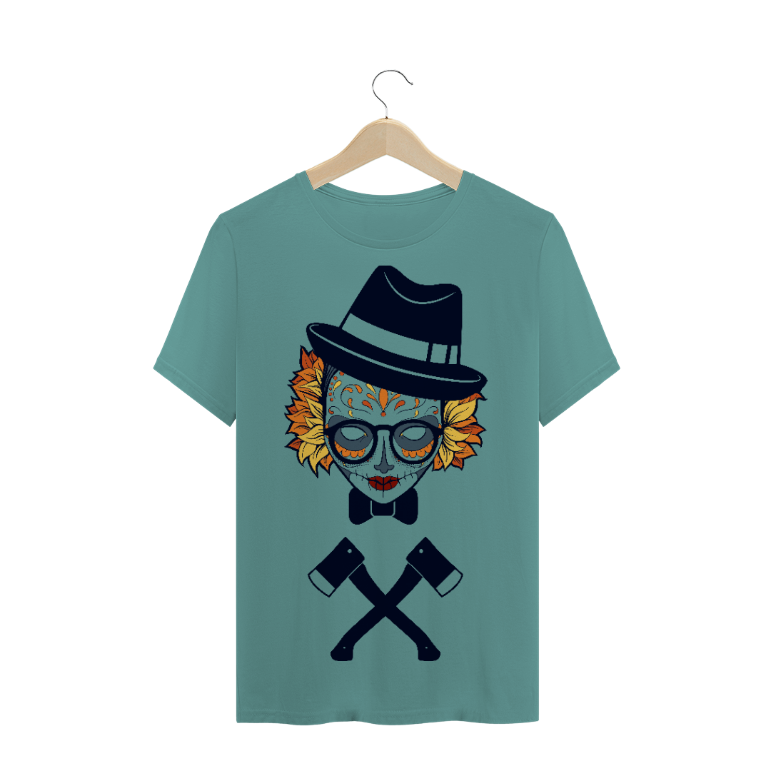 Nome do produto: Caveira Mexicana Chapeleiro maluco / T-shirt Estonada