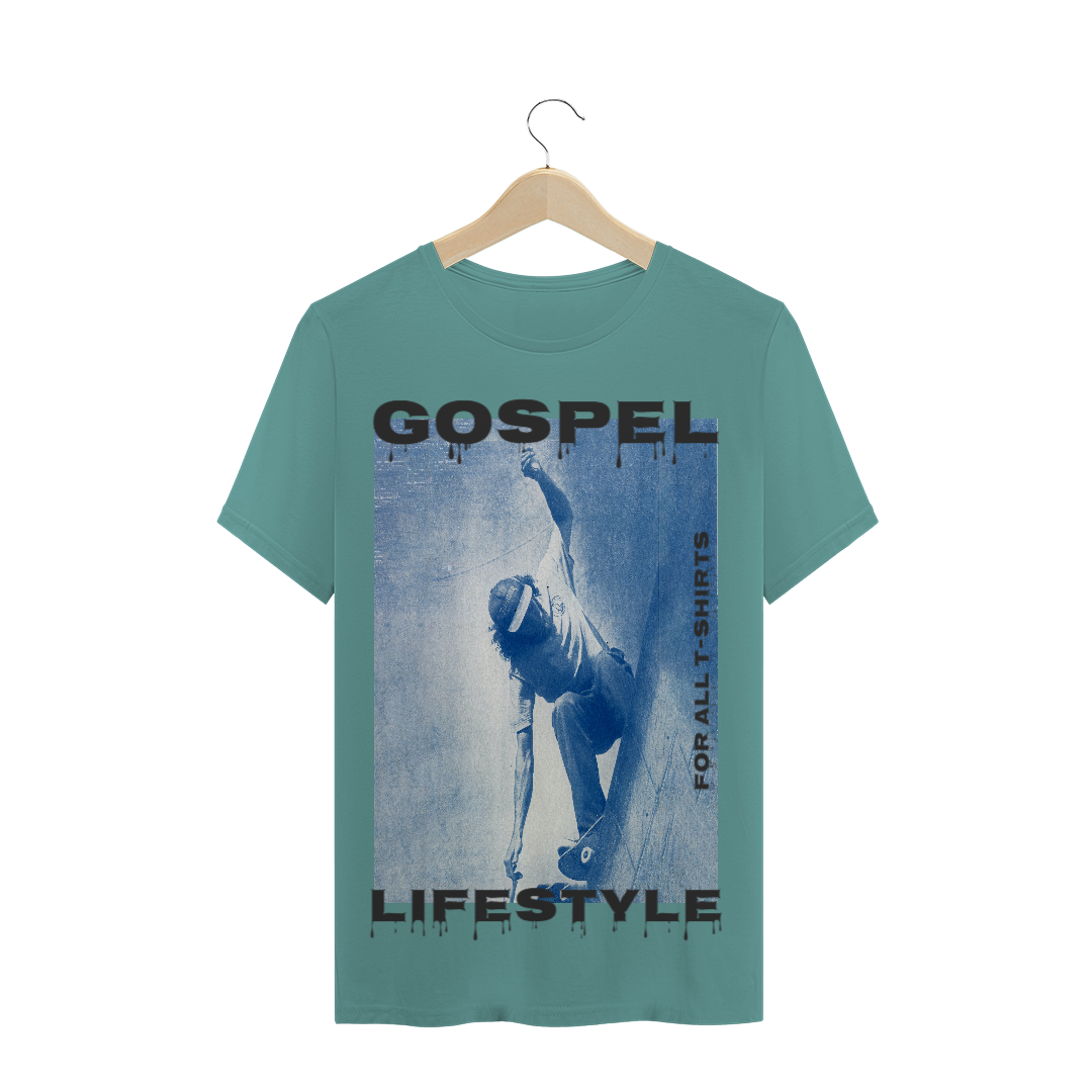 Nome do produto: T-SHIRT GOSPEL LIFESTYLE VINTANGE - ESTONADA