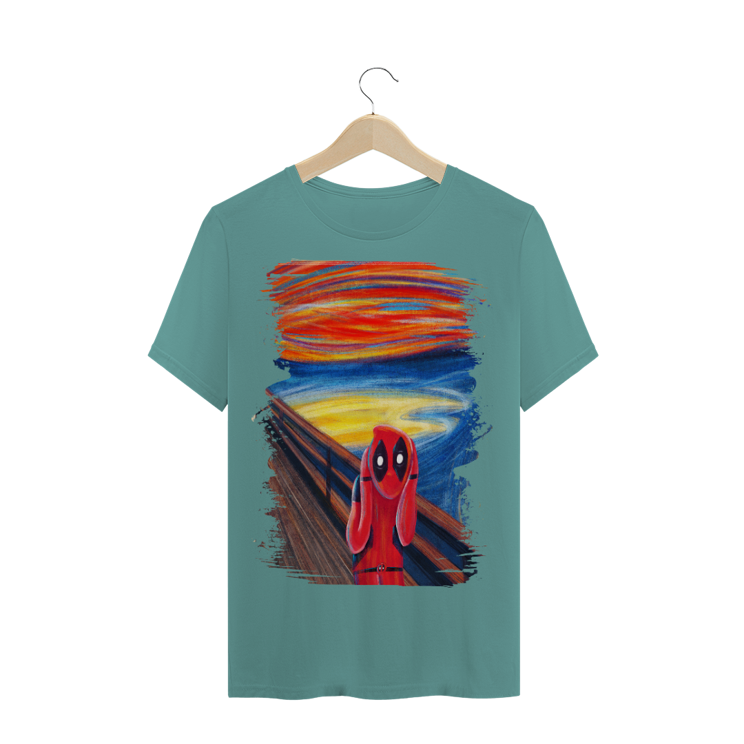 Nome do produto: Deadpool o grito / t-shirt estonada