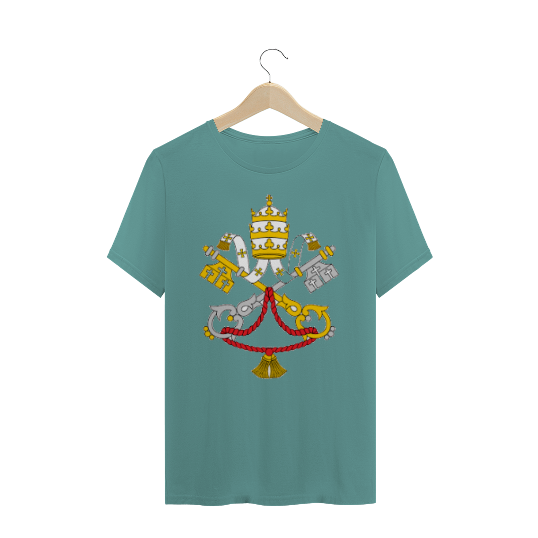 Nome do produto  CAMISETA MASCULINA SÍMBOLOS CATÓLICOS