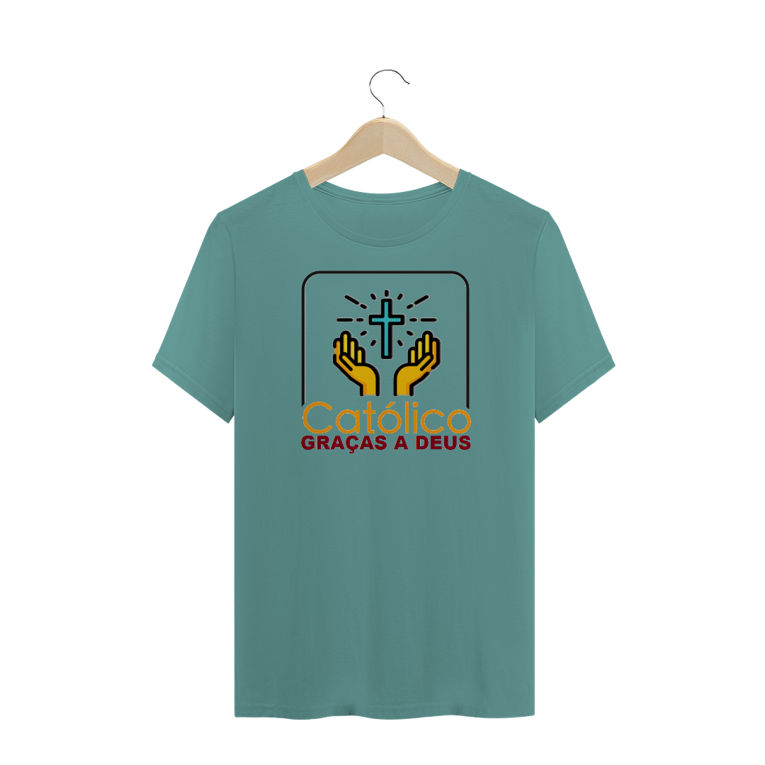 Nome do produto  CAMISETA MASCULINA SÍMBOLOS CATÓLICOS