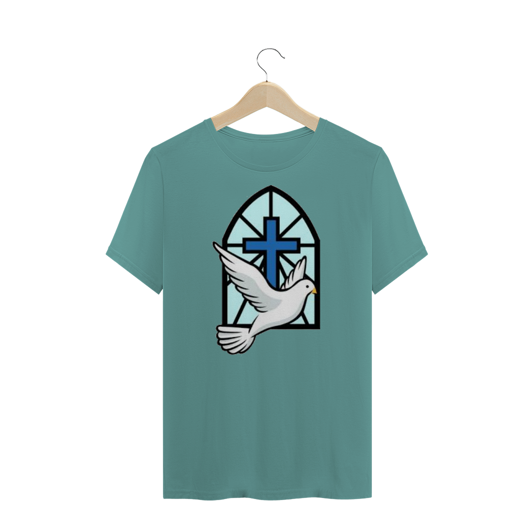 Nome do produto  CAMISETA MASCULINA SÍMBOLOS CATÓLICOS