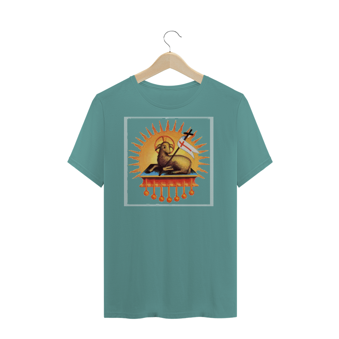Nome do produto  CAMISETA MASCULINA SÍMBOLOS CATÓLICOS