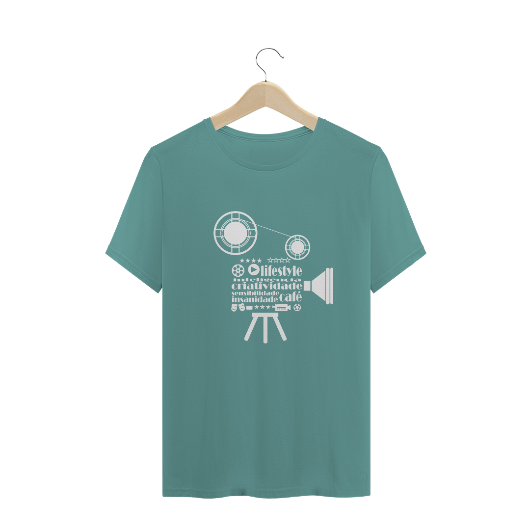 Nome do produto: T-SHIRT ESTONADA CÂMERA DE FILME