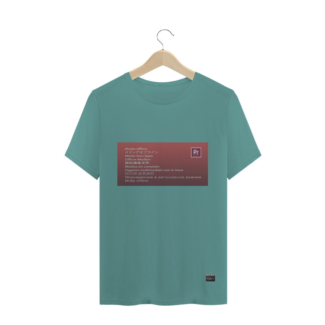 Nome do produto:  MEDIA OFFLINE T-SHIRT ESTONADA