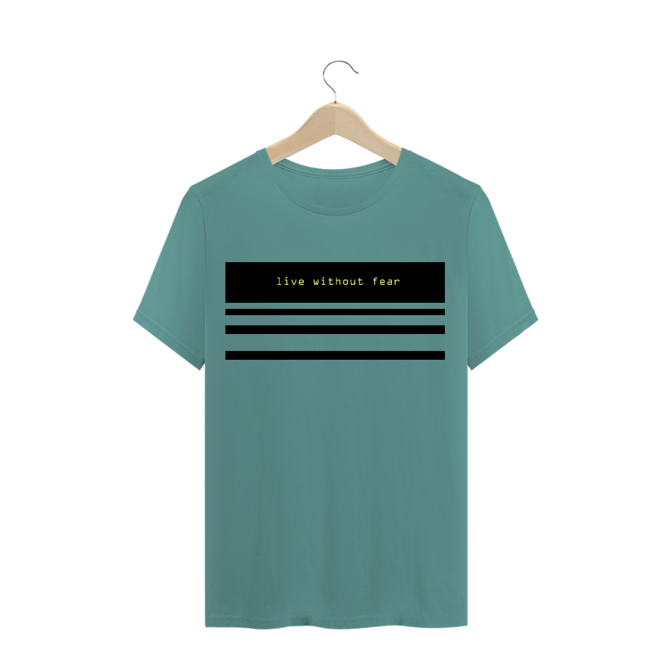 Nome do produto  Camiseta - live without fear