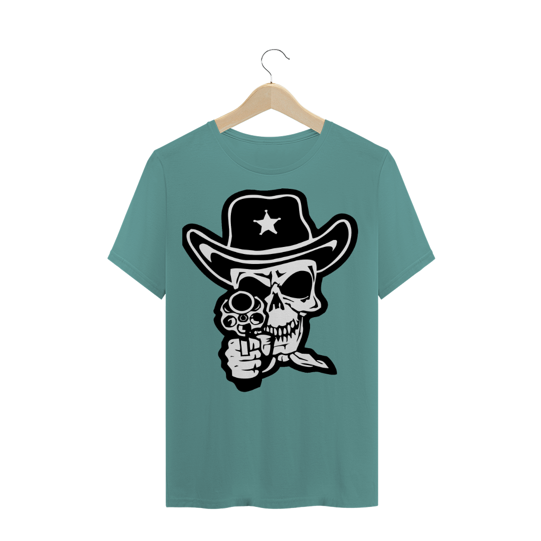 Nome do produto: Camisa Caveira Pistoleira