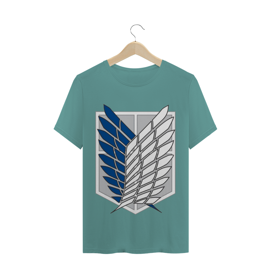 Nome do produto: Camiseta Estonada - Asas da Liberdade (Attack on Titan)