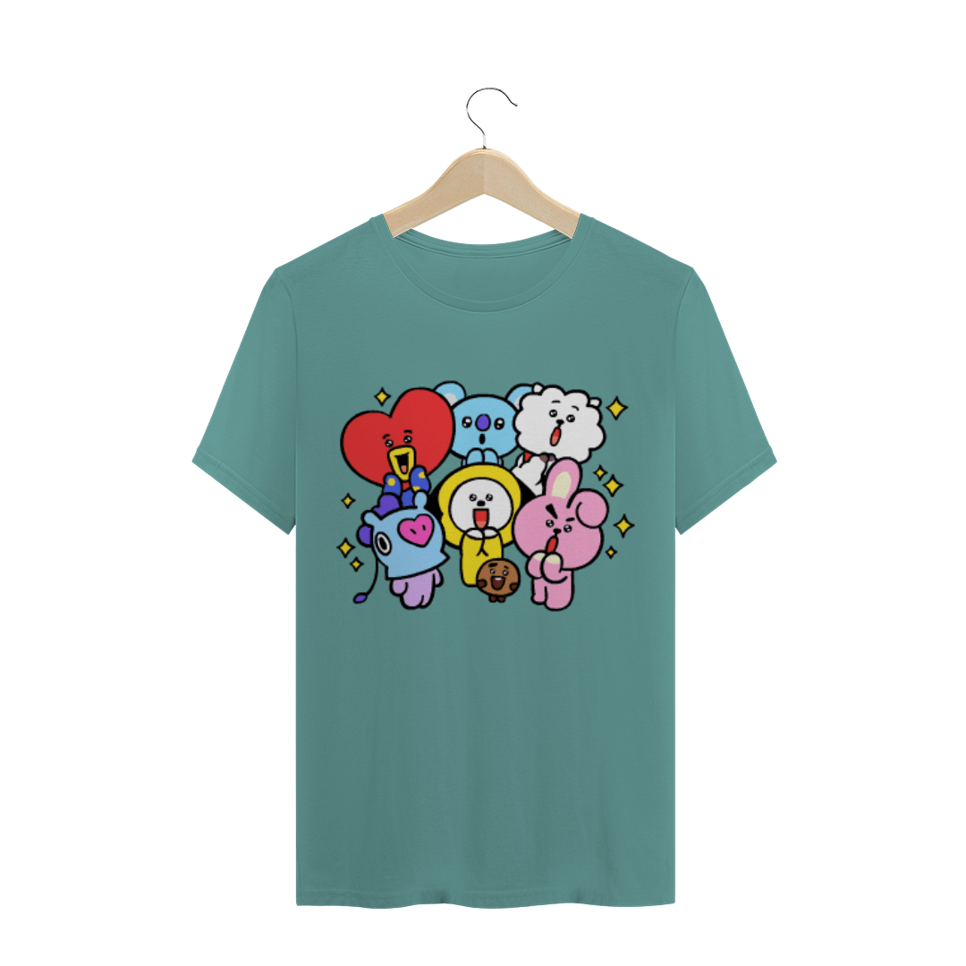 Nome do produto: CAMISA ESTONADA BTS21 - (BTS)