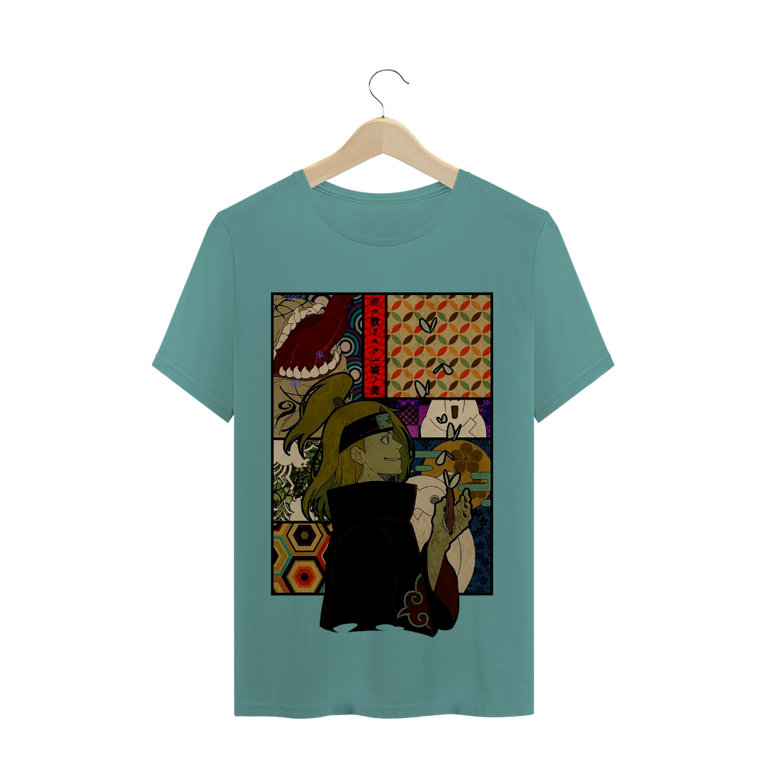 Nome do produto: Camiseta Estonada - Deidara Akatsuki