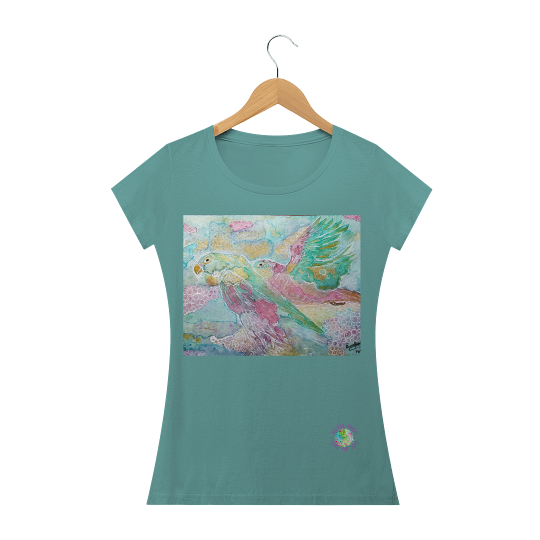 Baby Look Estonada Araras