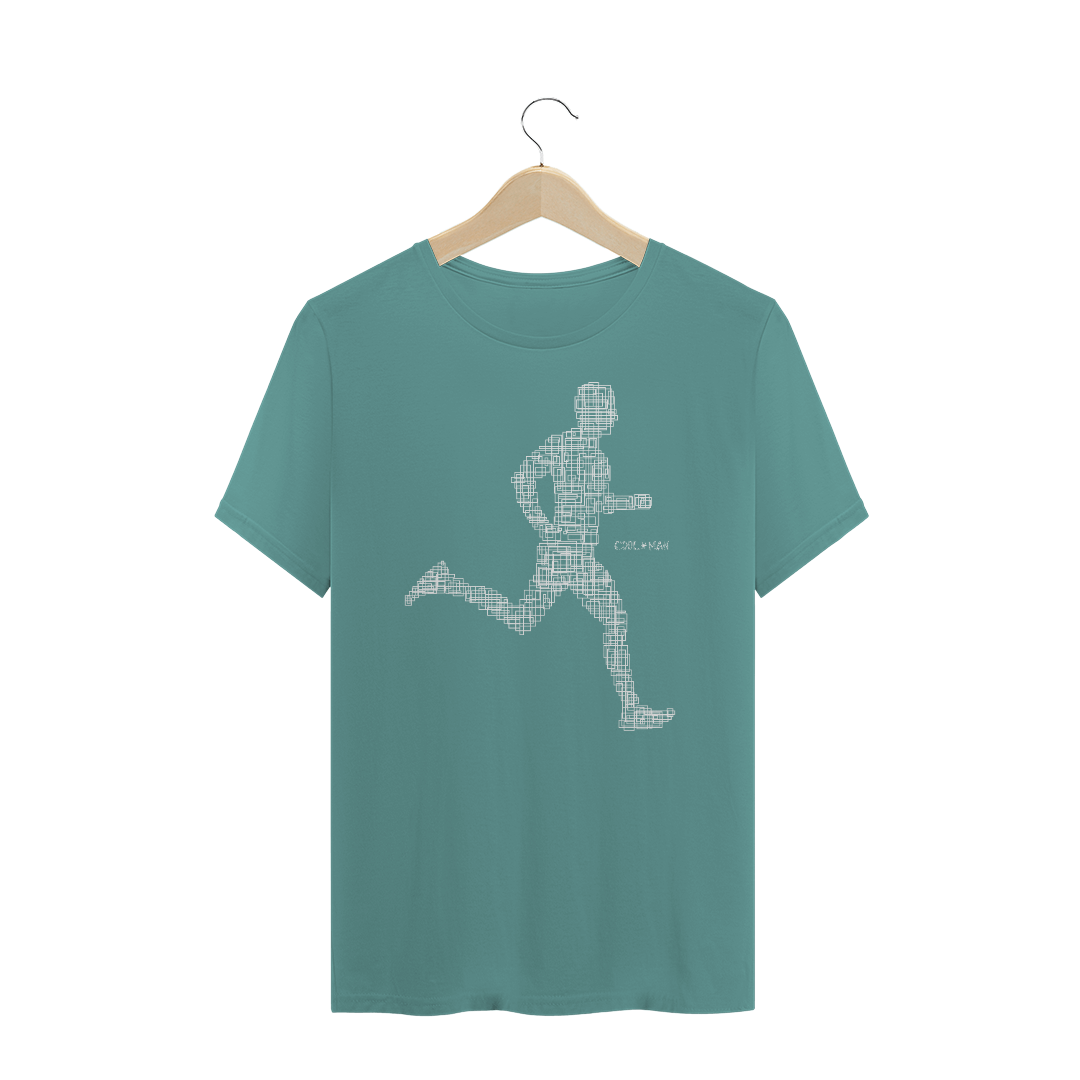 Nome do produto: Camiseta Running - Estampa Branca