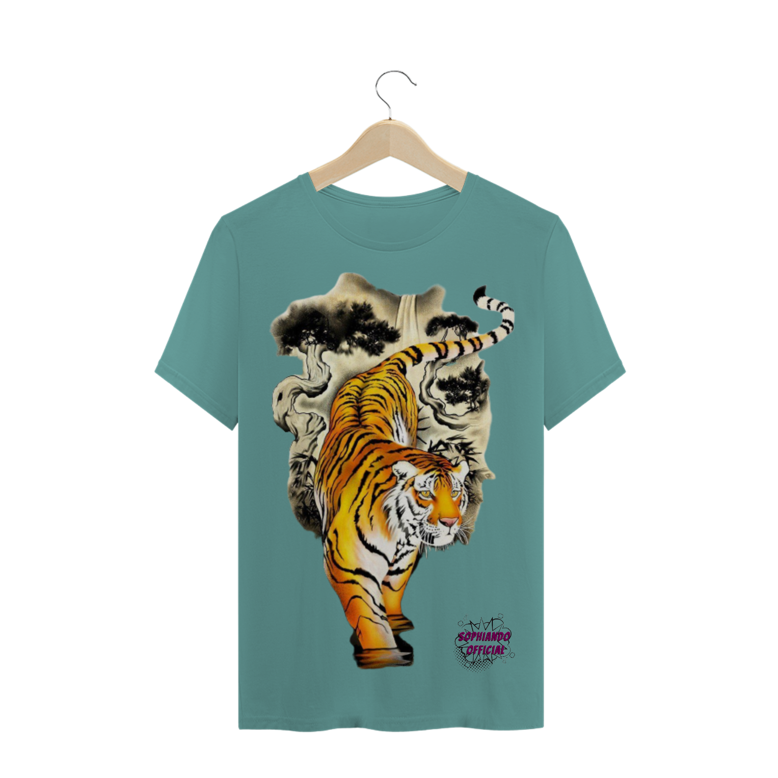 Nome do produto: Tigre! Camisa Masculina Estonada