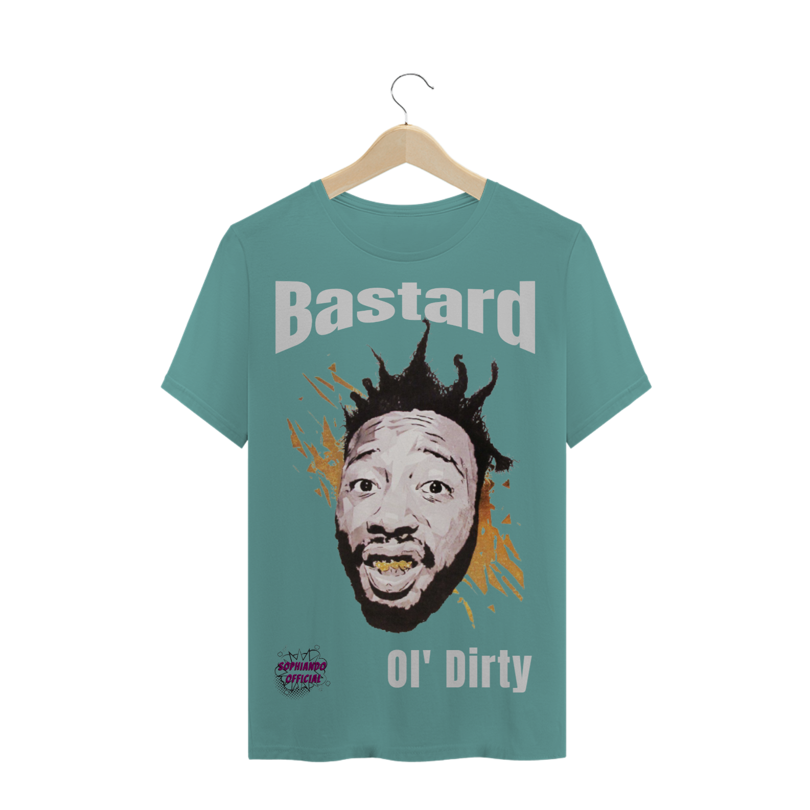 Nome do produto: OI\' Dirty Bastard Rapper! Camisa Masculina Estonada