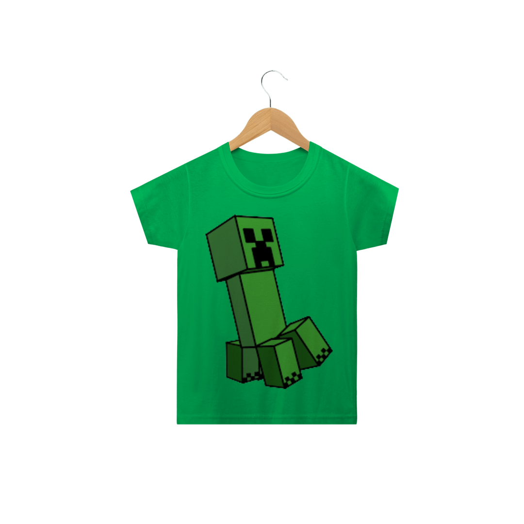 Nome do produto: camisa creeper minecraft