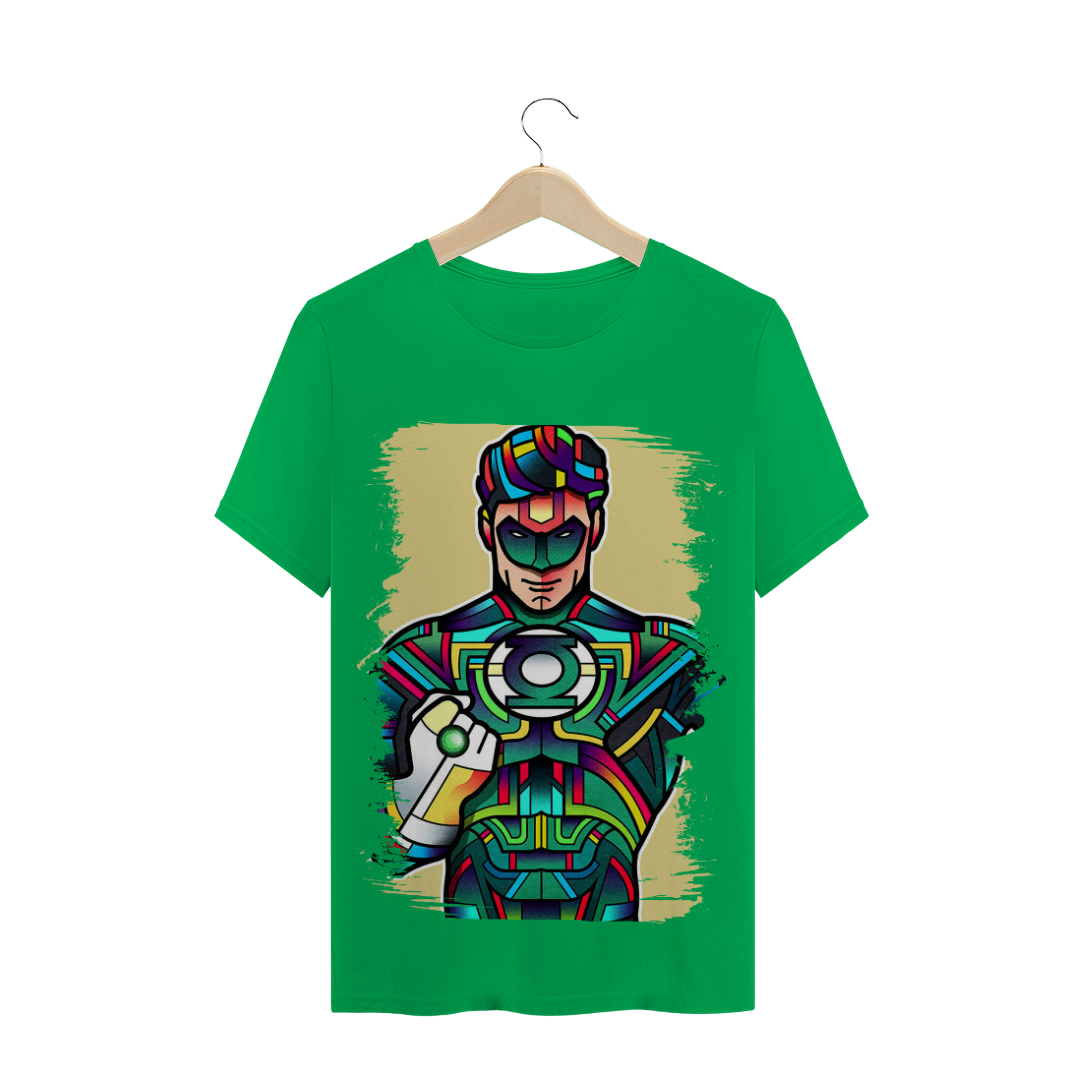 Nome do produto: Camiseta Vitral Lanterna Verde