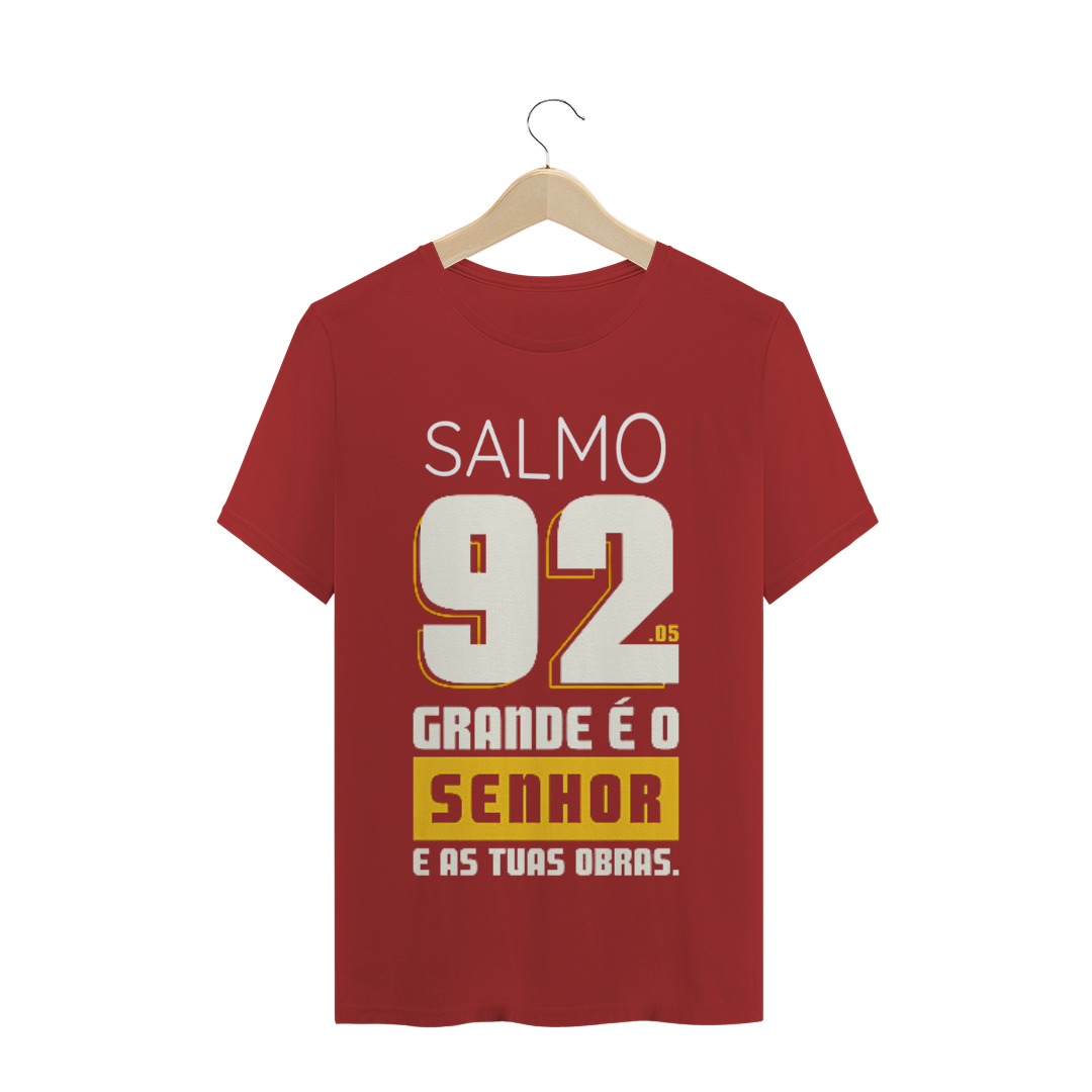 Nome do produto: Camiseta Salmo 92