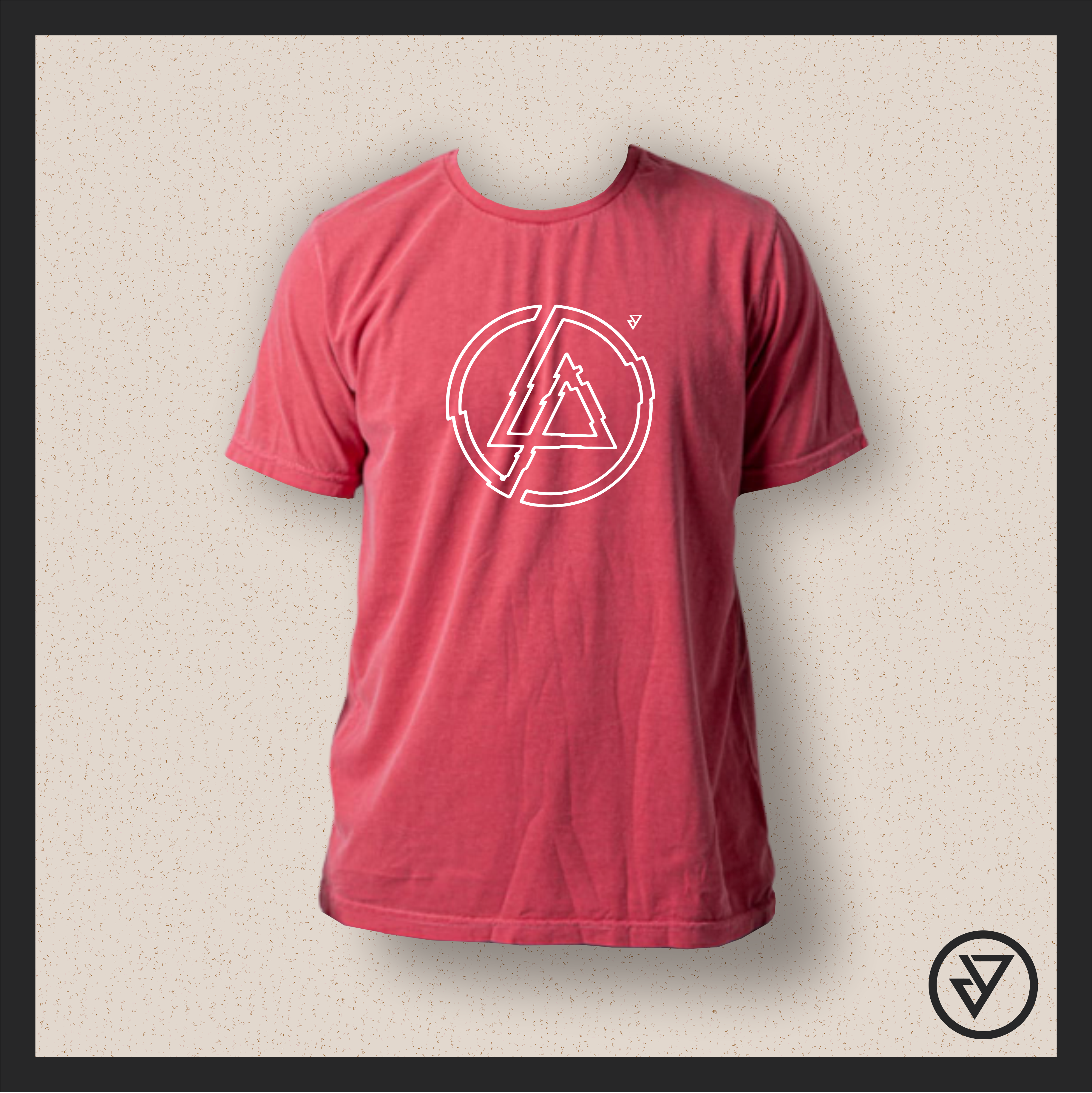 Nome do produto: Camisa Linkin Park (A Thousand Suns) - Vermelha/Azul Estonada