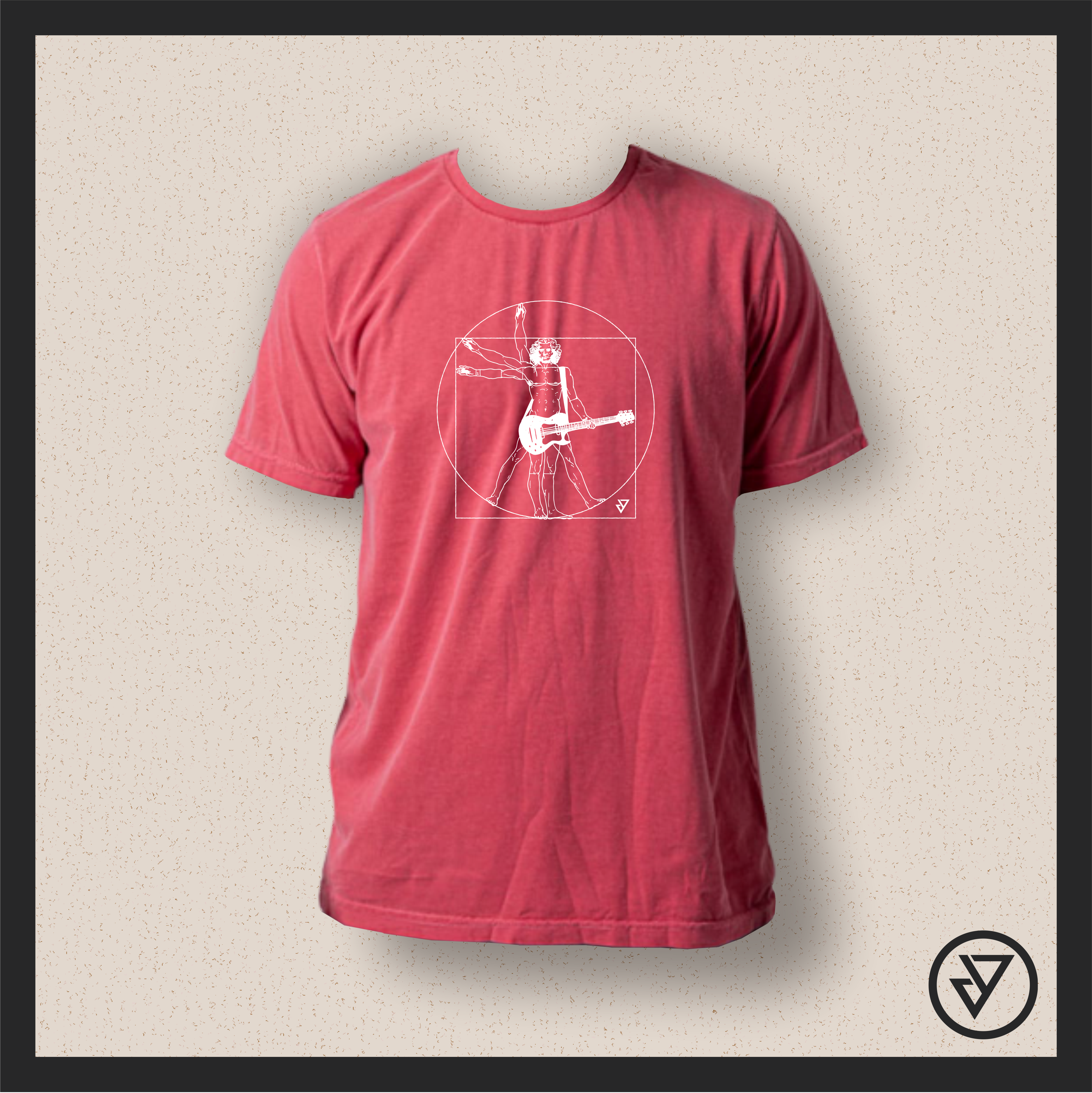 Nome do produto: Camisa Vitruvian Rock - Estonada (3 Cores)