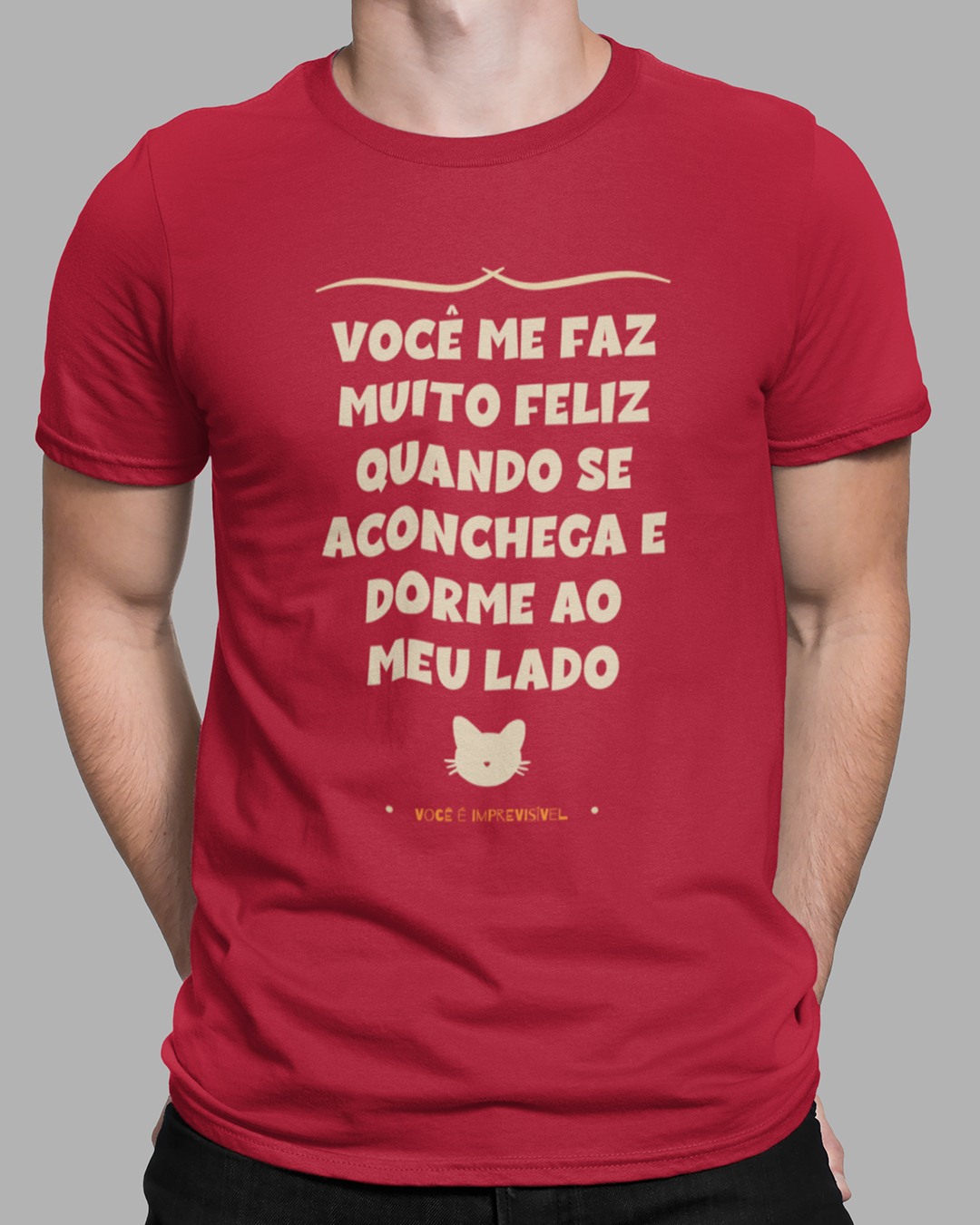 Nome do produto: Camiseta Imprevisível