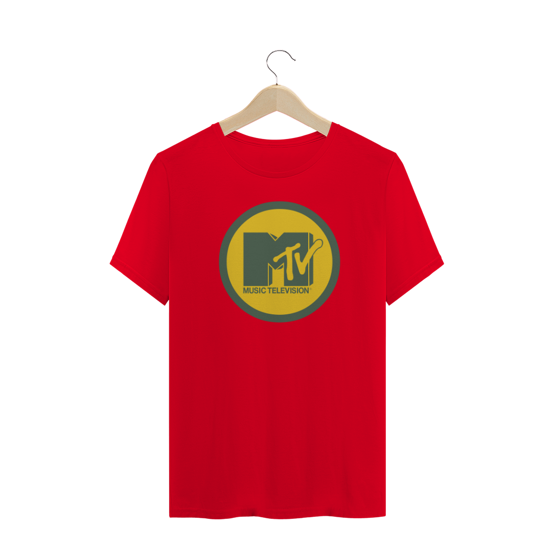 Nome do produto: Camiseta MTV - Vermelha