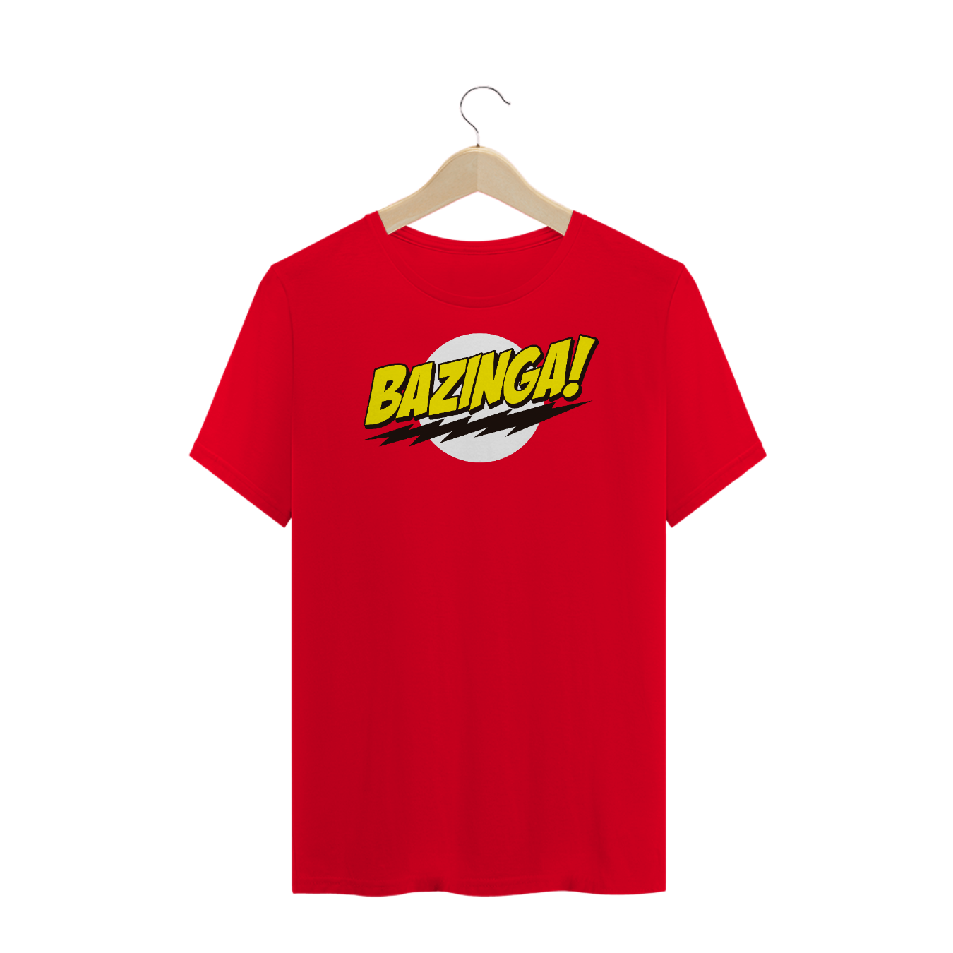 Nome do produto: The Big Bang Theory Bazinga - Camiseta Masculina