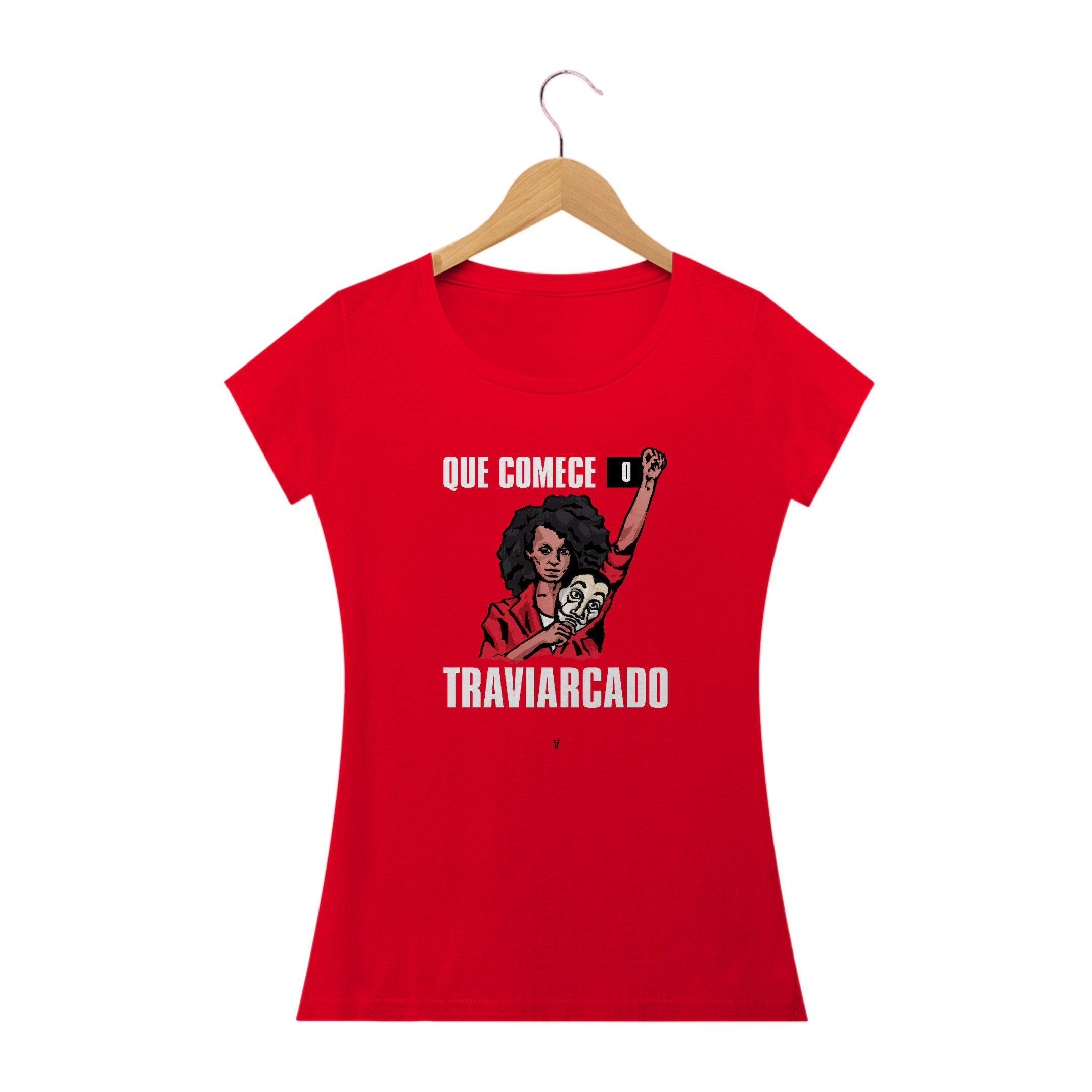 Nome do produto: que comece o traviarcado (baby long vermelho)