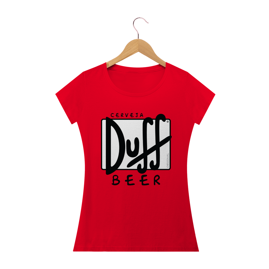 Nome do produto: Camiseta Baby Look Duff Beer - Cartoons/Animes