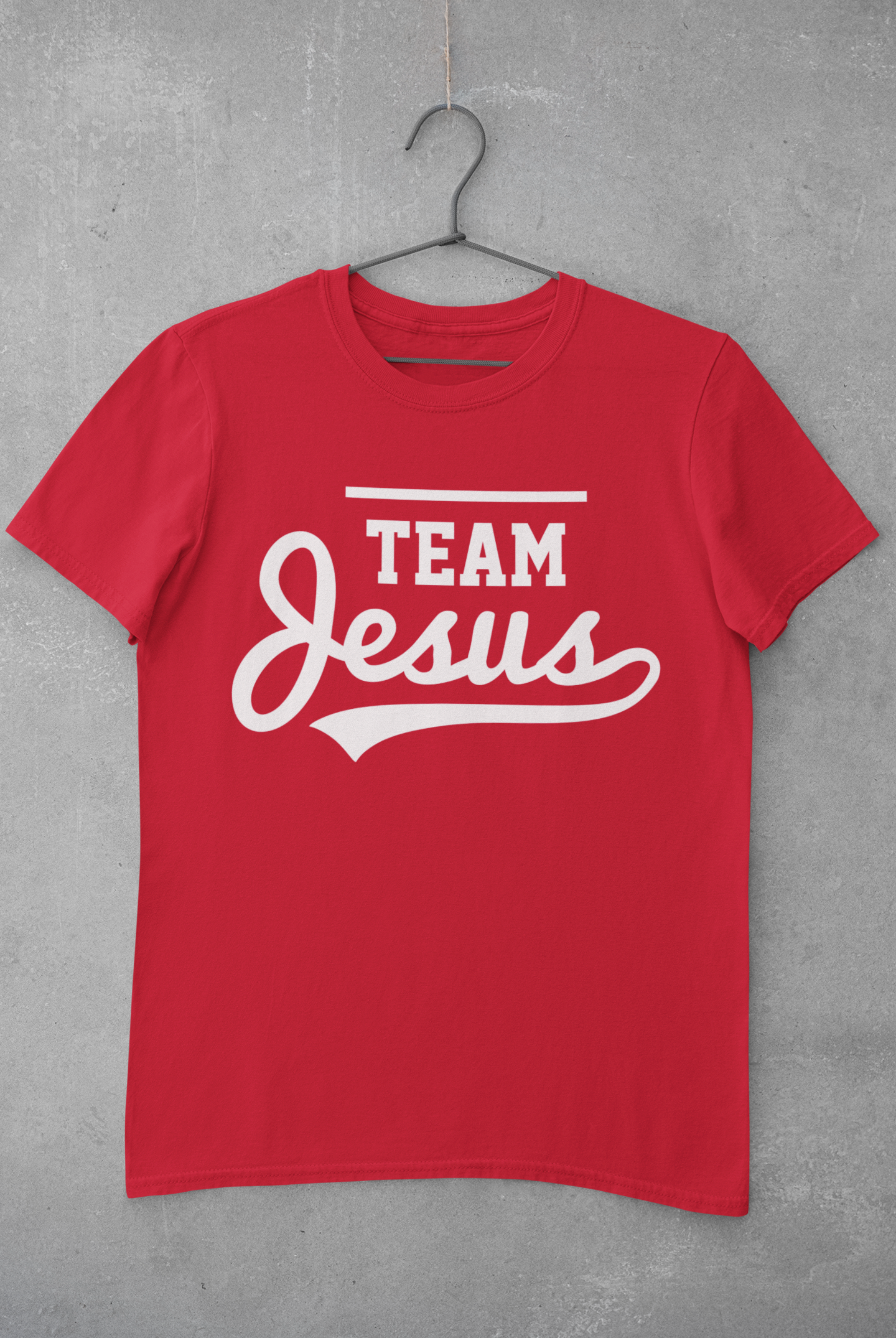 Nome do produto: Camiseta Masculina Cristã Team Jesus