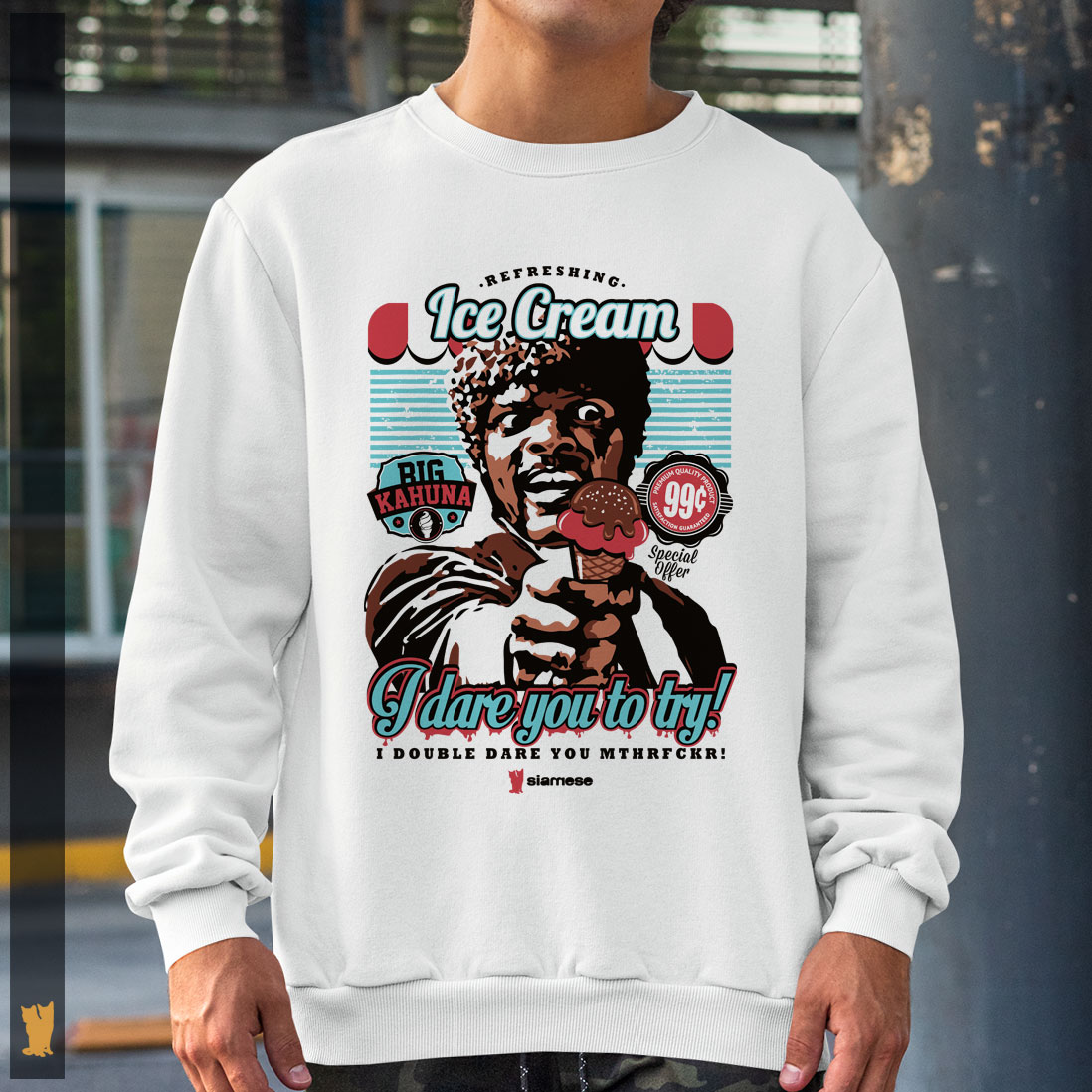 MOLETOM PULP FICTION ICE CREAM