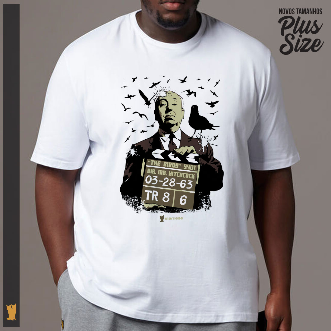 SIAMESE PLUS SIZE HITCHCOCK THE BIRDS