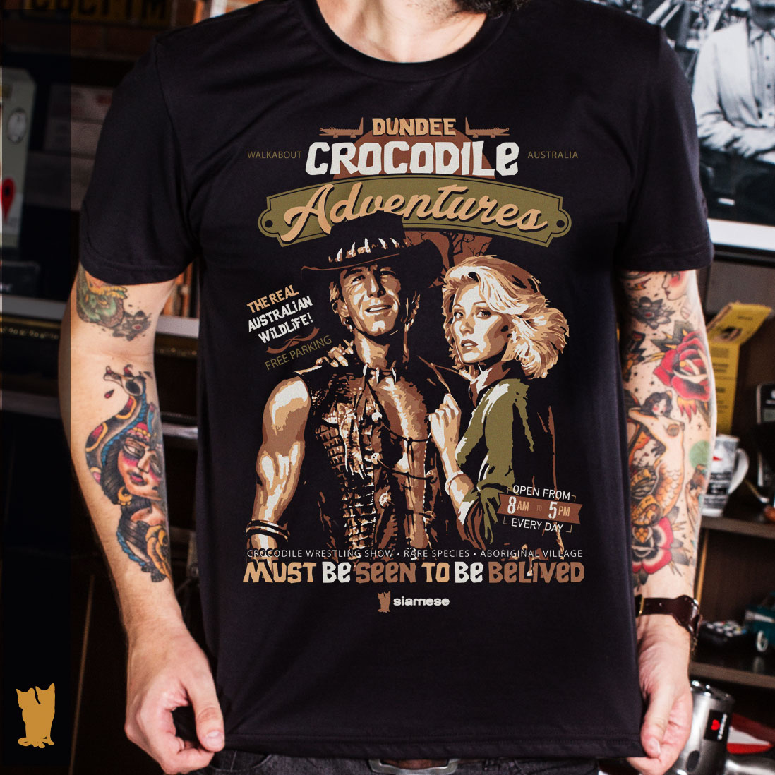 Nome do produto: SIAMESE CROCODILO DUNDEE ADVENTURES