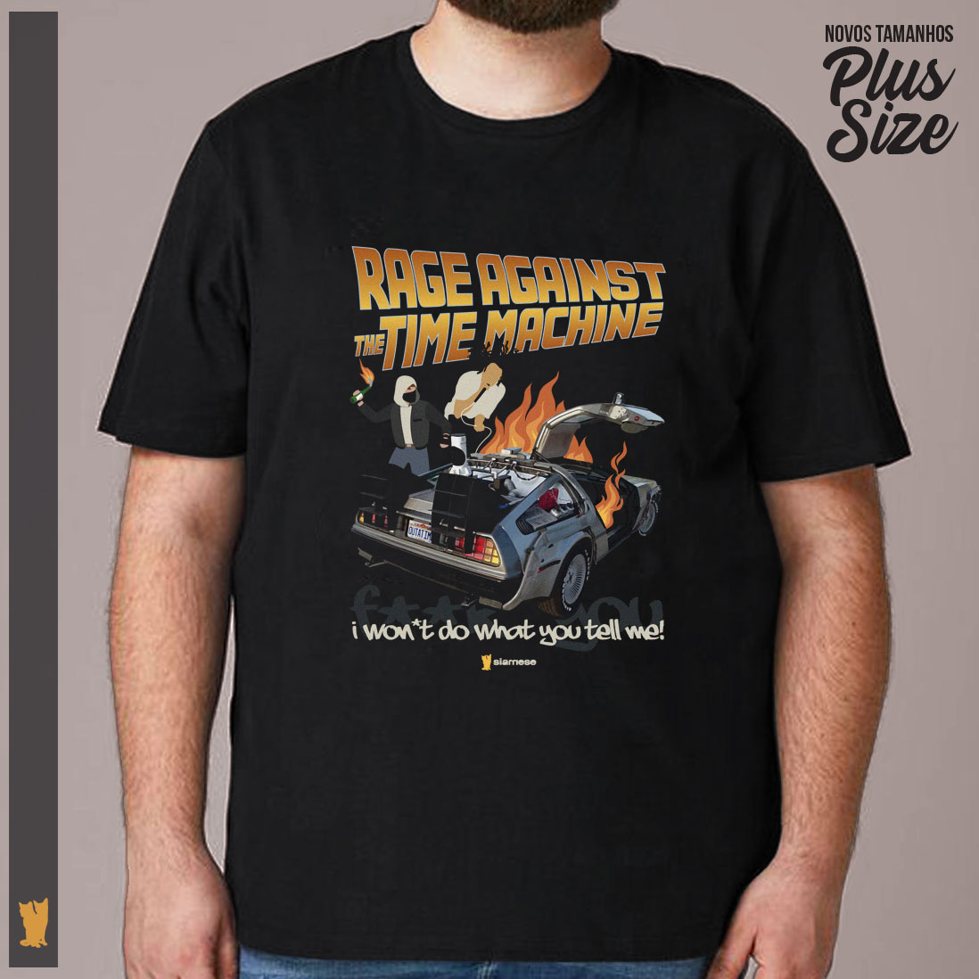 SIAMESE PLUS SIZE RAGE AGAINST THE TIME MACHINE