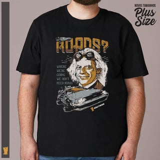 SIAMESE PLUS SIZE DE VOLTA PARA O FUTURO DOC BROWN