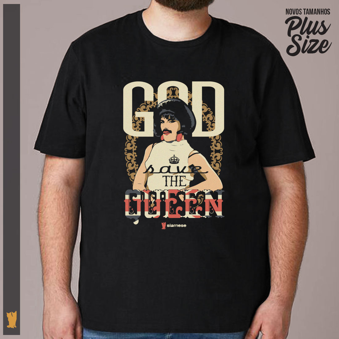 SIAMESE PLUS SIZE GOD SAVE THE QUEEN