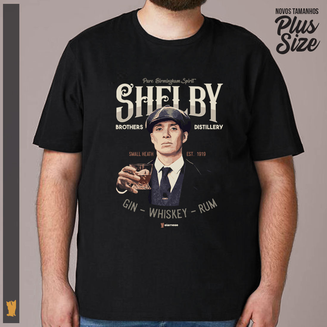 SIAMESE PLUS SIZE SHELBY BROTHERS DISTTILERY