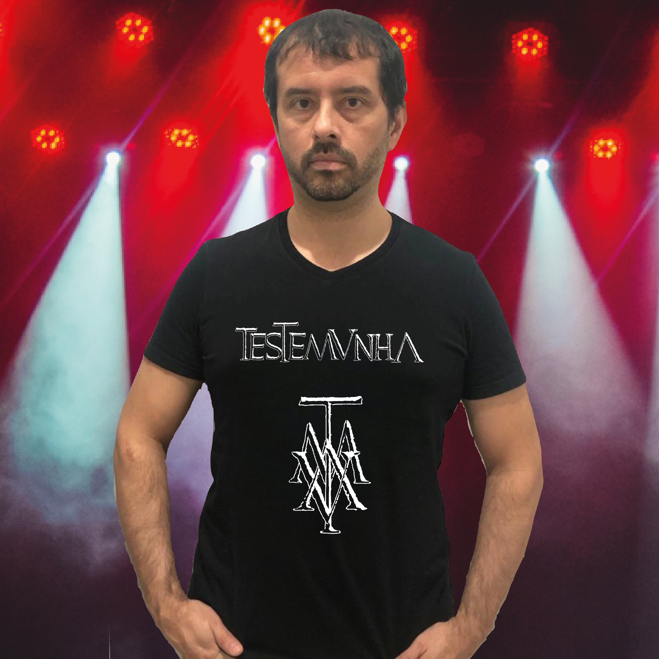 Nome do produto: Camiseta Testemunha Básica escura
