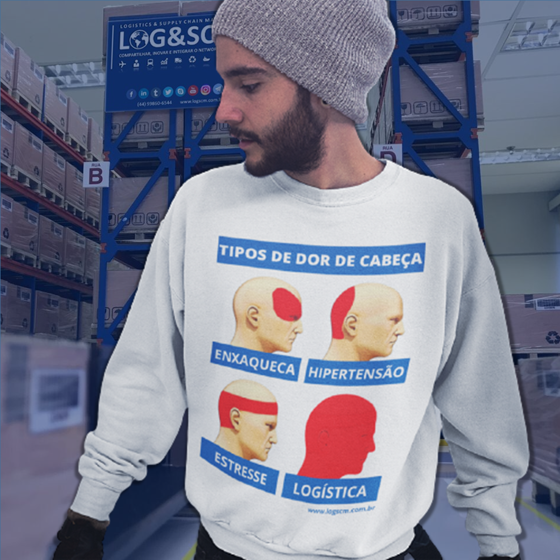 Nome do produto: Moletom Fechado Unissex