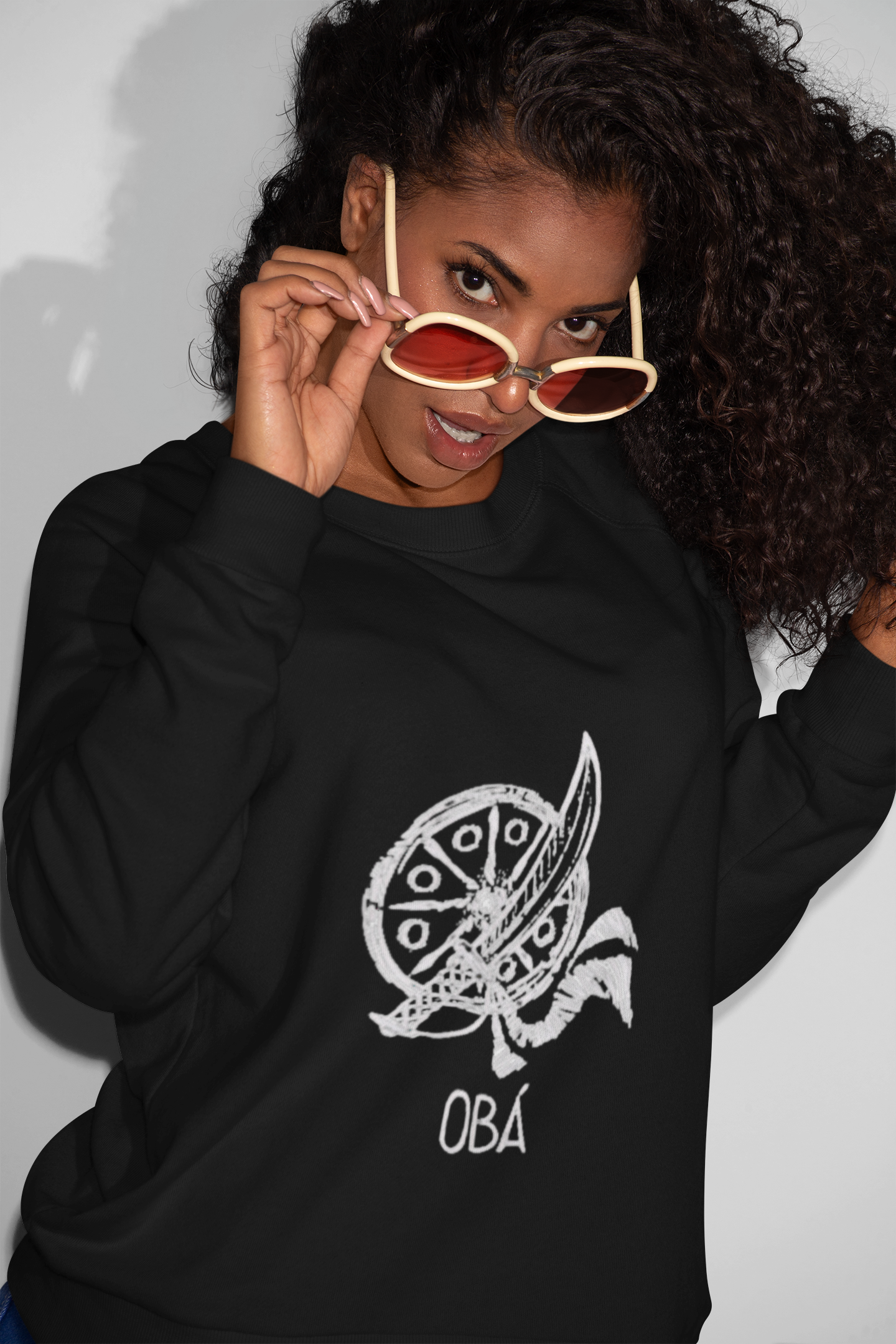 Nome do produto: Moletom Fechado Orixá Obá